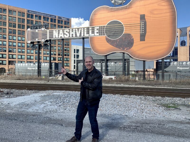 Mark Stachiew posing in Nashville