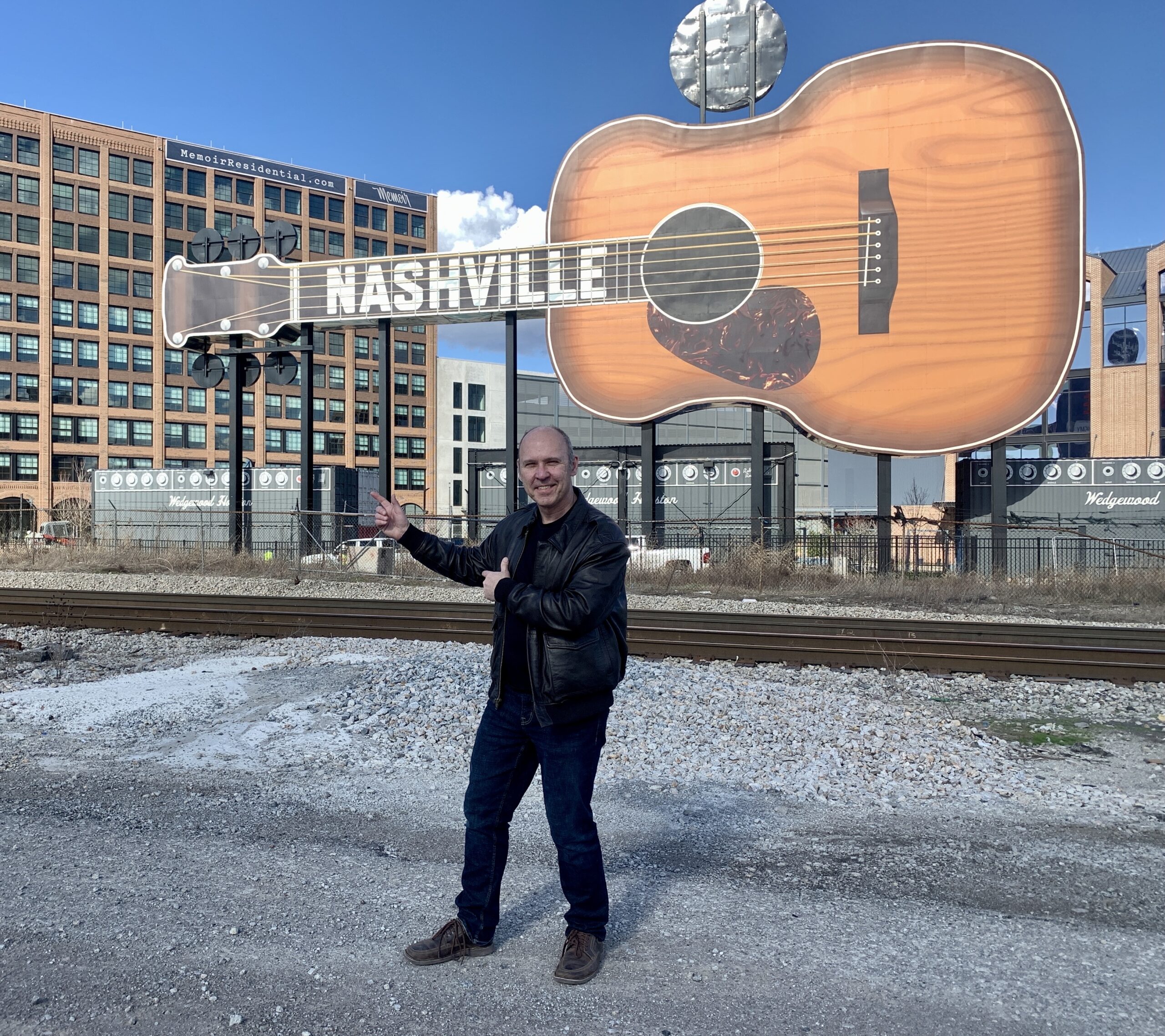 Mark Stachiew posing in Nashville